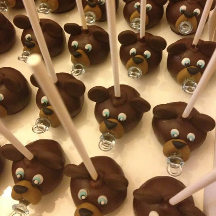 teddy bear lollipops