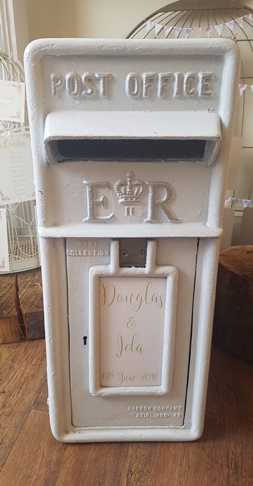 wedding postbox