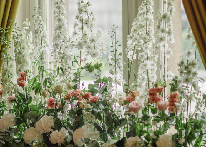 Balmoral Wedding Window Flowers