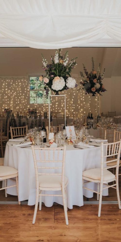Wedding Table Floral Display